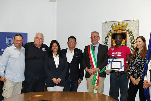Premio Predonzan Matteo Palena Roberto Moro Elena Ceolin Pietro Tropeano Alessandro Basso Francisca Chuqwu Elisabetta Villa.jpg
